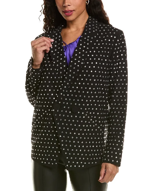 THE SEI Crystal Blazer Women’s Black Blazer