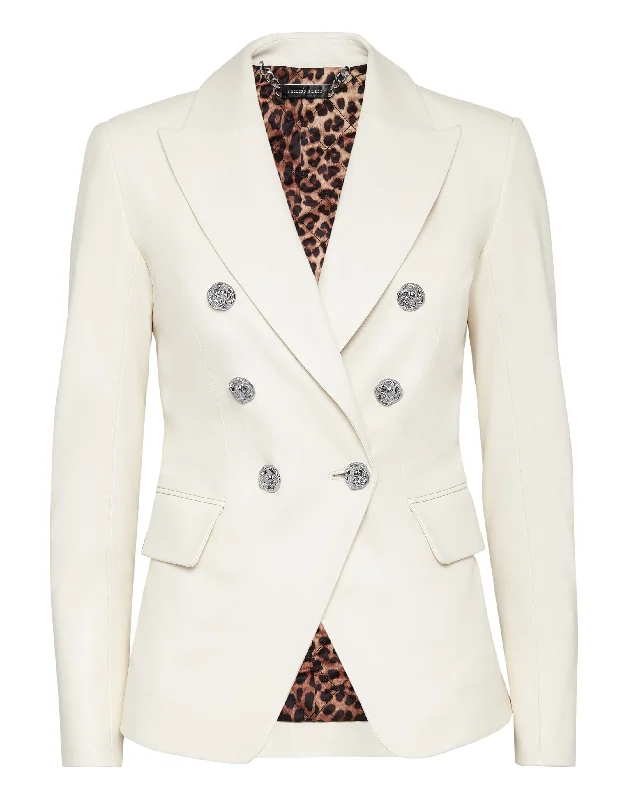 Lambskin Blazer Iconic Plein Blazer Jacket Style