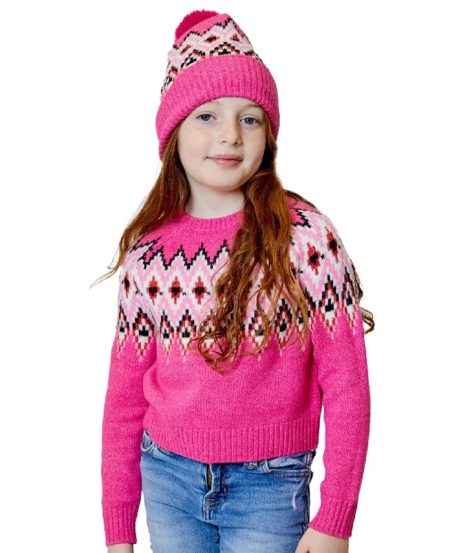 Women's puffer jacketsDesign History Girls Beanie Pink Dream Combo Women's puffer jackets