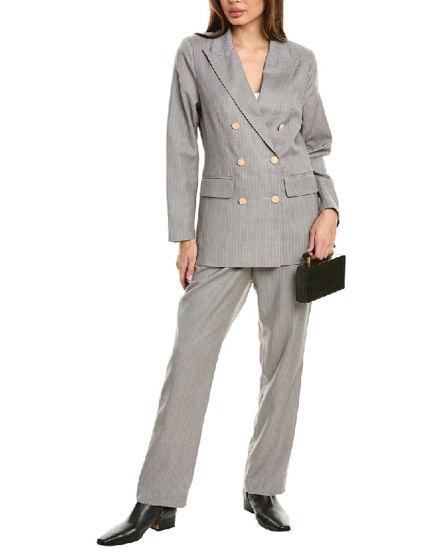 Pascale La Mode 2pc Blazer & Pant Set Blazer Dress for Women