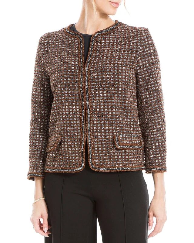 Max Studio Short Jacket Minimalist Blazer Look