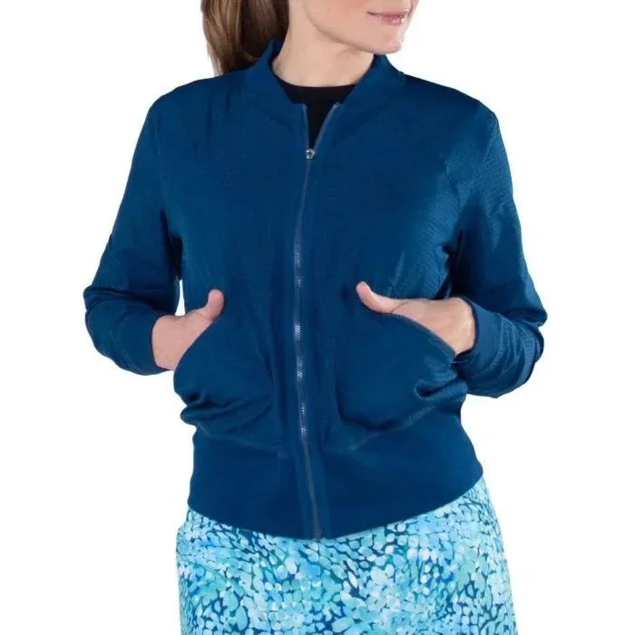 New Women's Jofit Mesh Bomber w/ Rib Trim - Cove MSP$