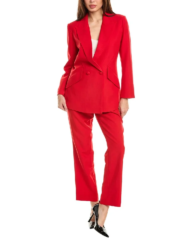 Pascale La Mode 2pc Blazer & Pant Set Elegant Office Blazer