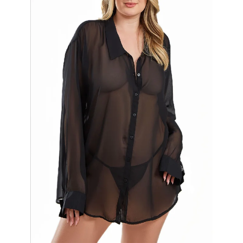 Cheap pajama setsChiffon Shirt Plus Size Cheap pajama sets