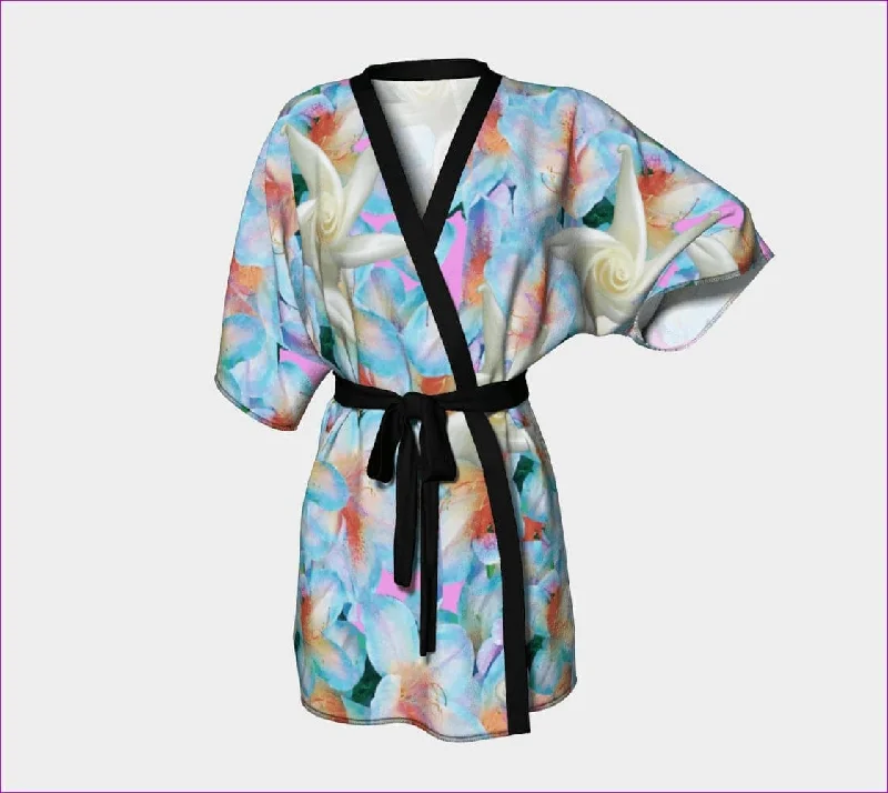 Macy’s pajama setsMidnight Floral Kimono Robe Macy’s pajama sets