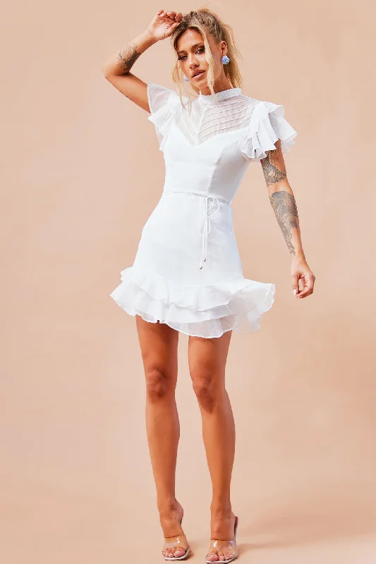 Shein mini dressesLeila Mini Dress - White Shein mini dresses