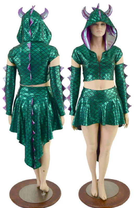 Y2K unclassified skirts3PC Horned Dragon Crop, Skirt and Arm Warmers Set Y2K unclassified skirts Y2K unclassified skirts3PC Horned Dragon Crop, Skirt and Arm Warmers Set Y2K unclassified skirts