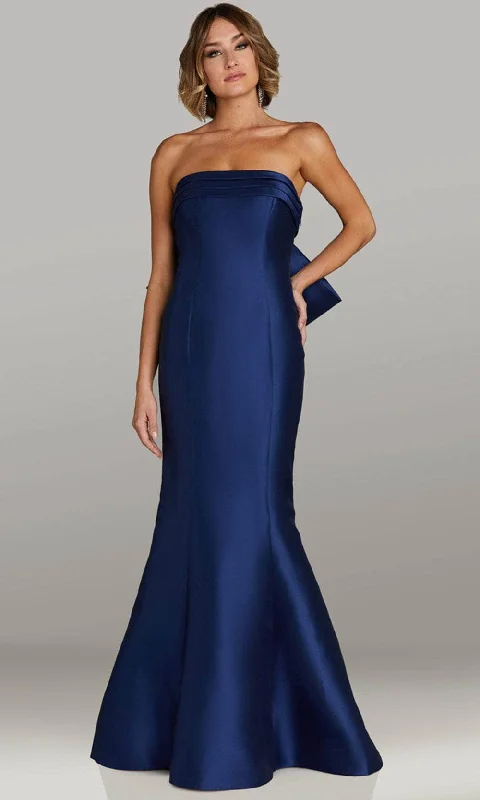 Hot new arrivals in party dressesGia Franco 12411 - Straight Across Seam-Sculped Evening Gown Must-have party dresses for this season