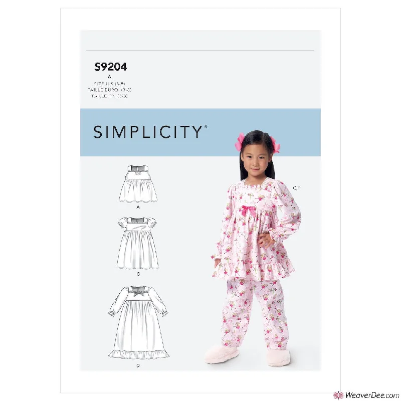 Women's trendy floral dresses saleSimplicity Pattern S9204 Children's/Girls' Gathered Tops, Dresses, Gown & Pants Women's trendy floral dresses sale