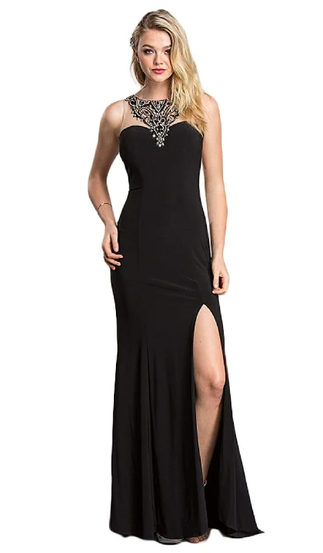 Y2K unclassified dressesAspeed Design - Sheath Evening Dress with Slit Y2K unclassified dresses