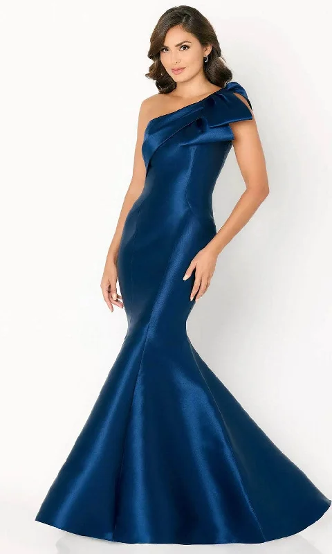 Open-back unclassified dressesCameron Blake CB776 - Bow-Detailed Asymmetric Evening Dress Open-back unclassified dresses