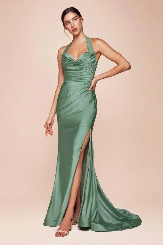 Sexy unclassified dressesCinderella Divine CD796 -Ruched Sleeveless Prom Gown Sexy unclassified dresses