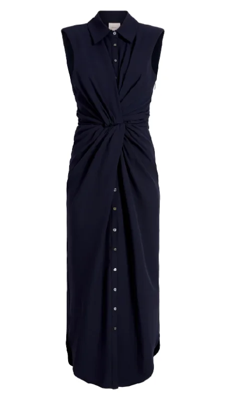 Earthy tone unclassified dressesCinq à Sept Catalina Dress - Navy Earthy tone unclassified dresses