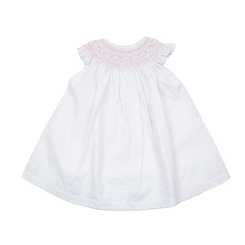 Sleeveless unclassified dressesSweet Occasions Bishop Collar dress, Infant Girls, White Sleeveless unclassified dresses