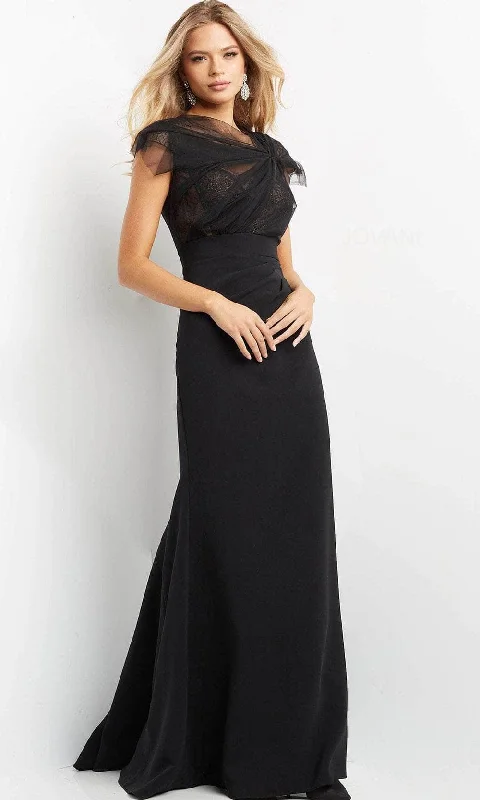 Wrap unclassified dressesJovani 05675SC - Empire Waist Evening Dress Wrap unclassified dresses