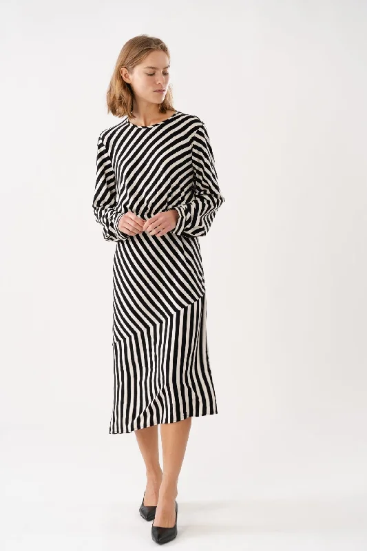 Bodycon unclassified dressesLOLLYS LAUNDRY Riga Dress | Stripe Bodycon unclassified dresses