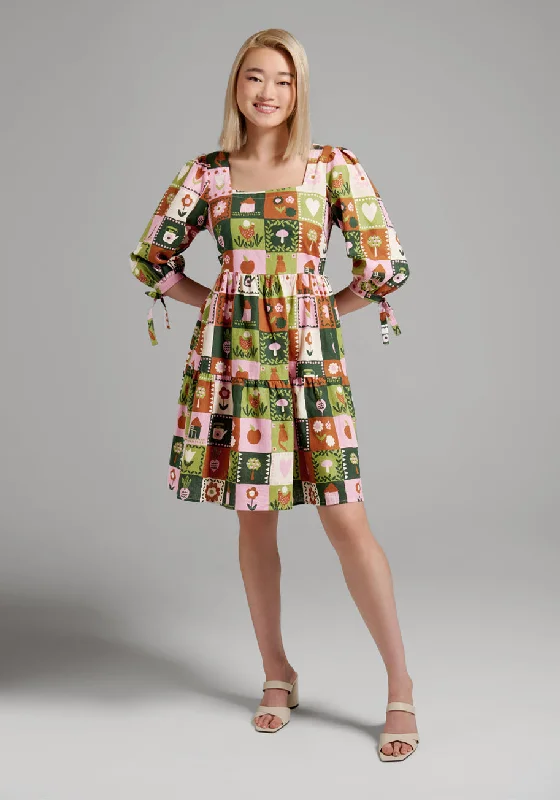 Minimalist unclassified dressesPlayful Prairie Patchwork Dress Minimalist unclassified dresses