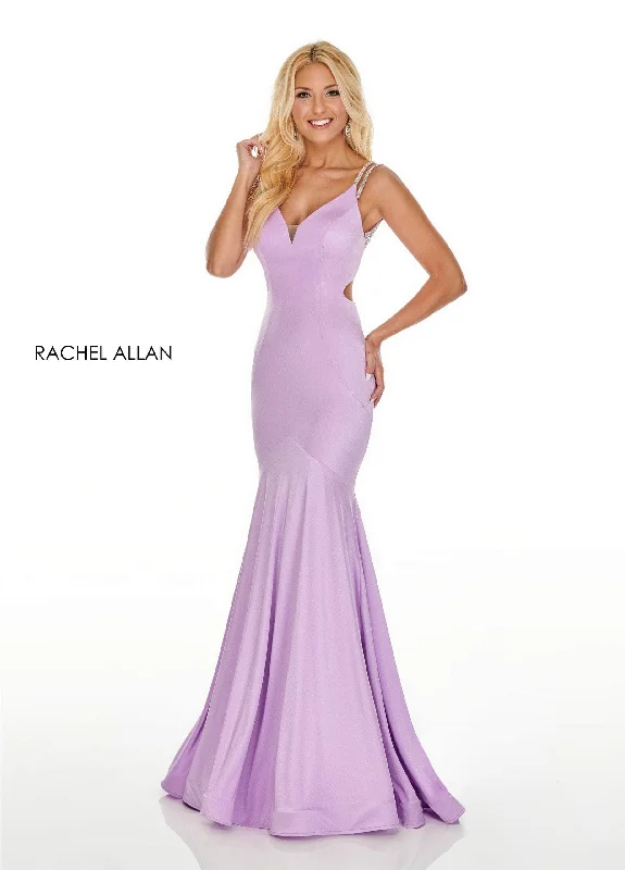 Stretchy unclassified dressesRachel Allan 7042 - Embellished Straps Trumpet Gown Stretchy unclassified dresses