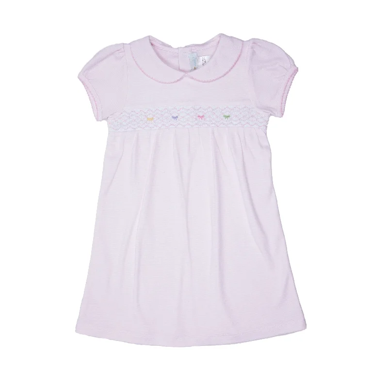 Everyday wear unclassified dressesSmocked Bow Dress, Infant Girls, Pink Everyday wear unclassified dresses