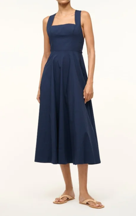 Dark color unclassified dressesStaud Teresa Dress - Navy Dark color unclassified dresses