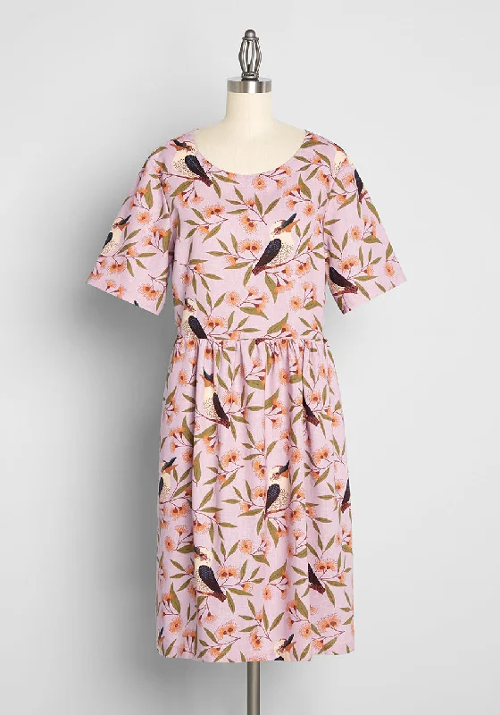 Floral unclassified dressesTake Me To Perch Smock Dress Floral unclassified dresses