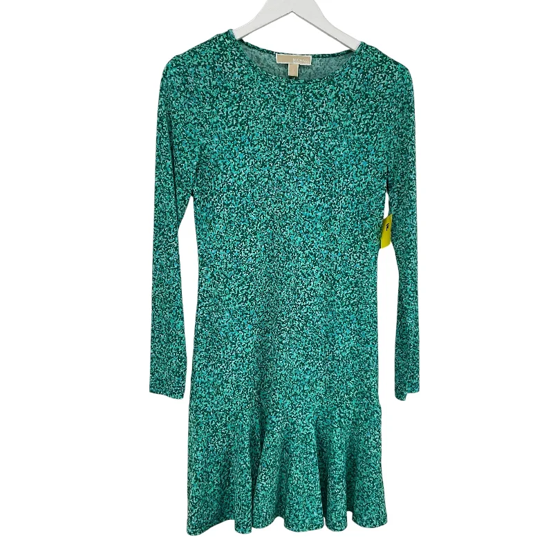 Dress Casual Midi By Michael By Michael Kors In Green, Size: S Elegant Midi Look